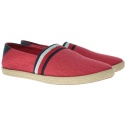 Czerwone Espadryle TOMMY HILFIGER Summer Slipon FM0FM02252 020