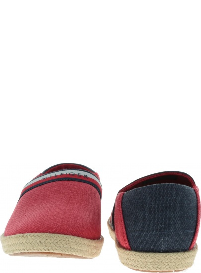 Czerwone Espadryle TOMMY HILFIGER Summer Slipon FM0FM02252 020