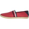 Czerwone Espadryle TOMMY HILFIGER Summer Slipon FM0FM02252 020