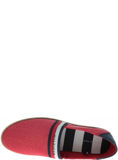 Czerwone Espadryle TOMMY HILFIGER Summer Slipon FM0FM02252 020