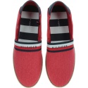 Czerwone Espadryle TOMMY HILFIGER Summer Slipon FM0FM02252 020