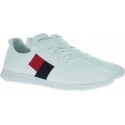 Białe Sneakersy TOMMY HILFIGER Knitted Flag Light Sneaker FW0FW04144 100