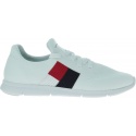 Białe Sneakersy TOMMY HILFIGER Knitted Flag Light Sneaker FW0FW04144 100
