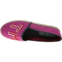 Różowe Espadryle TOMMY HILFIGER Colorful Tommy Flat Espadrille FW0FW04166