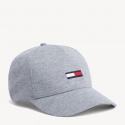Szara Czapka z Daszkiem TOMMY HILFIGER Tjm Flag Cap Jersey AM0AM04967 901
