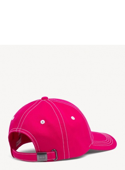 Różowa Czapka z Daszkiem TOMMY HILFIGER BB Cap AW0AW06573 530