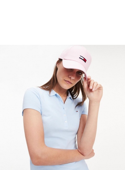 Różowa Czapka z Daszkiem TOMMY HILFIGER Tjw Flag Cap AW0AW06885 902