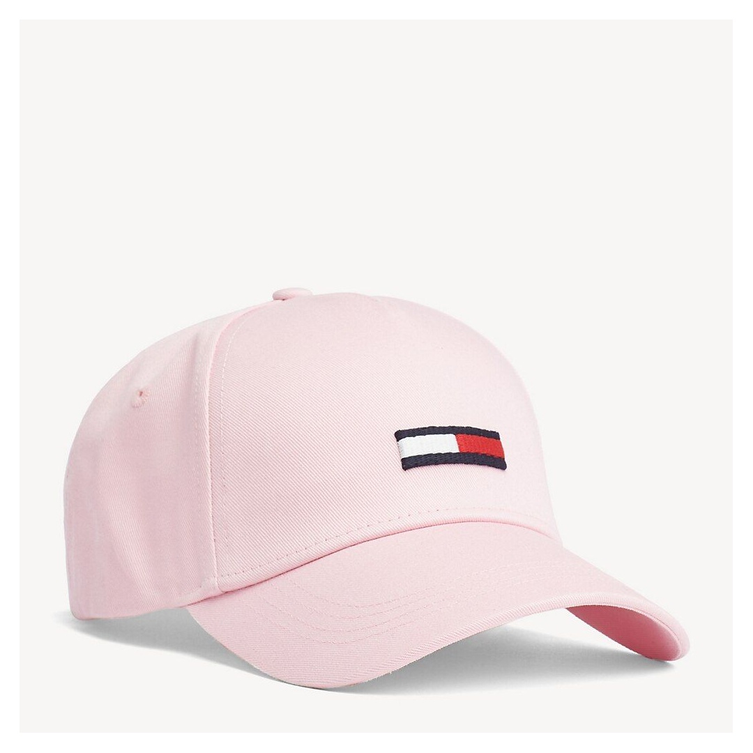 Różowa Czapka z Daszkiem TOMMY HILFIGER Tjw Flag Cap AW0AW06885 902