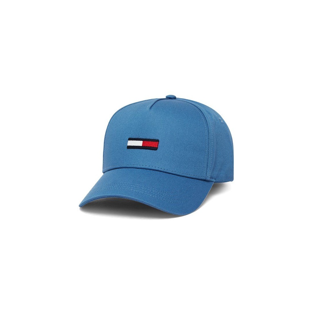 Niebieska Czapka z Daszkiem TOMMY HILFIGER Tjm Flag Cap AM0AM04870 499