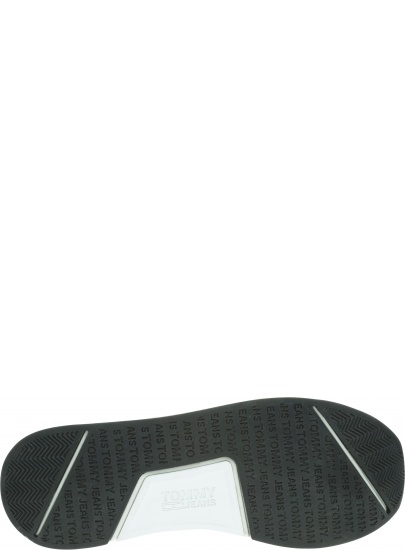 Czarne Sneakersy TOMMY HILFIGER Technical Details Fl EM0EM00289 990