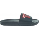 Granatowe Klapki TOMMY HILFIGER Colorful Tommy Pool FW0FW04239 403