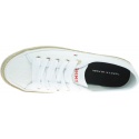 Białe Sneakersy TOMMY HILFIGER Jute Detail Flatform FW0FW04262 100