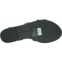 Czarne Sandały TOMMY HILFIGER Feminine Satin Flat FW0FW04162 990
