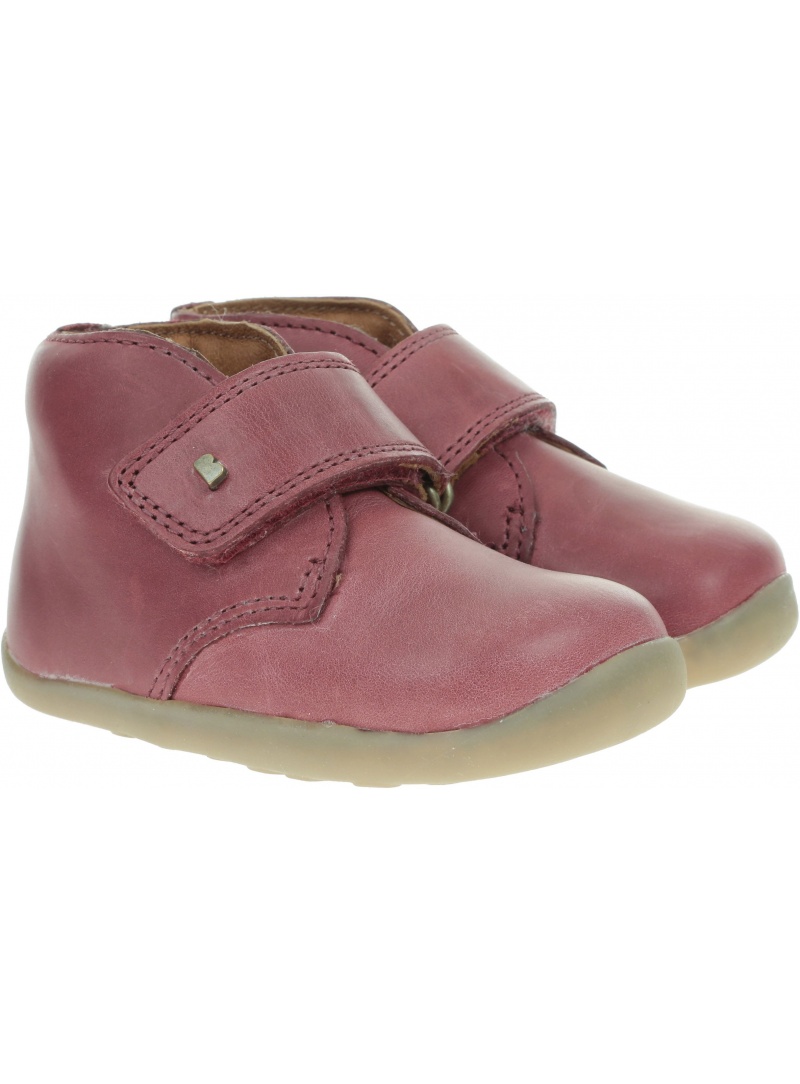 Czerwone półbuty BOBUX 724816 DESERT BOOT DARK RED