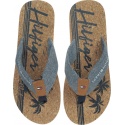 Granatowe Japonki TOMMY HILFIGER Chambray Beach Sandal FM0FM02268 403