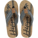 Szare Japonki TOMMY HILFIGER Chambray Beach Sandal FM0FM02268 BDS
