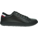 Czarne Sneakersy TOMMY HILFIGER Essential Leather De FM0FM02272 990