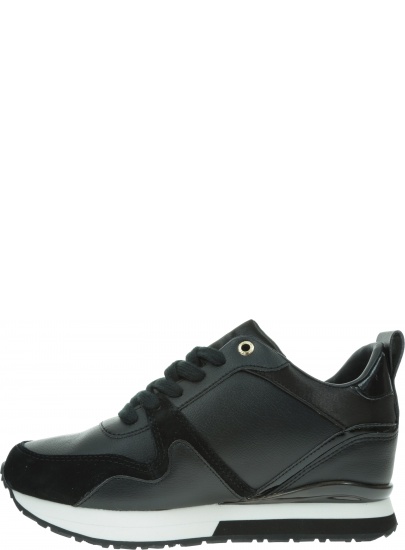 Czarne Sneakersy TOMMY HILFIGER Iridescent Wedge Sne FW0FW04130 990