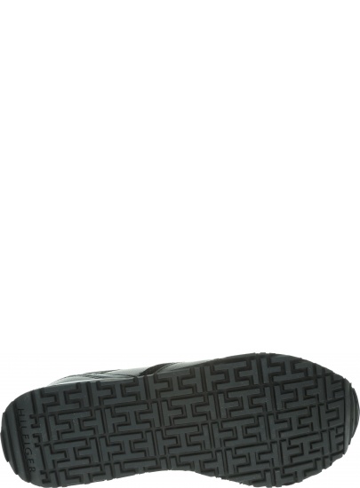 Czarne Sneakersy TOMMY HILFIGER Iridescent Wedge Sne FW0FW04130 990
