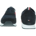 Granatowe Sneakersy TOMMY HILFIGER Eva Knit Runner FM0FM02401 403