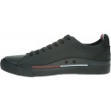Czarne Sneakersy TOMMY HILFIGER Corporate Leather Sn FM0FM02285 990