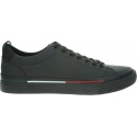 Czarne Sneakersy TOMMY HILFIGER Corporate Leather Sn FM0FM02285 990