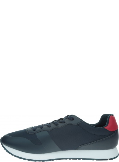 Granatowe Sneakersy TOMMY HILFIGER City Modern Material FM0FM02283 403