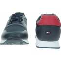 Granatowe Sneakersy TOMMY HILFIGER City Modern Material FM0FM02283 403