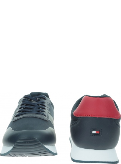 Granatowe Sneakersy TOMMY HILFIGER City Modern Material FM0FM02283 403