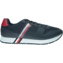 Granatowe Sneakersy TOMMY HILFIGER City Modern Material FM0FM02283 403