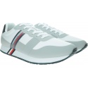 Białe Sneakersy TOMMY HILFIGER City Modern Material FM0FM02283 100
