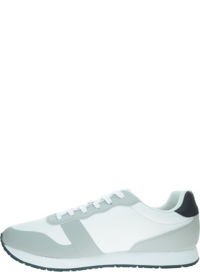 Białe Sneakersy TOMMY HILFIGER City Modern Material FM0FM02283 100