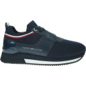Granatowe Sneakersy TOMMY HILFIGER Knitted Sock Active FW0FW04147 406