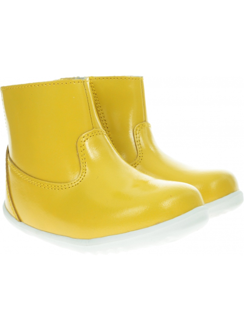 Żółte Wodoodporne Botki BOBUX 729405 CLASSIC PADDINGTON YELLOW Żółte Wodoodporne Botki BOBUX 729405 CLASSIC PADDINGTON YELLOW