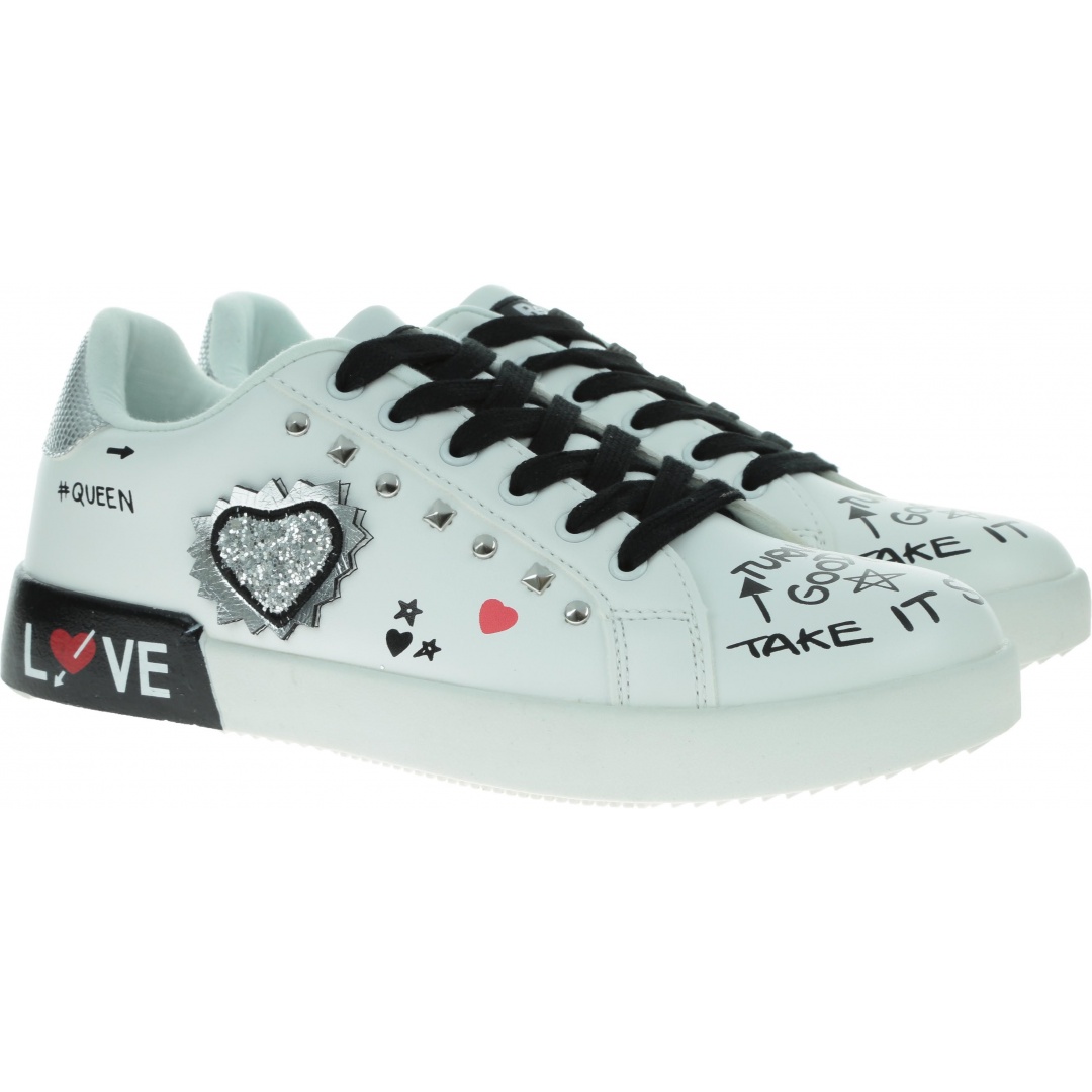 Białe Sneakersy REFRESH 69342 Blanco