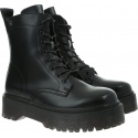 Czarne Botki Glany REFRESH 69169 Negro