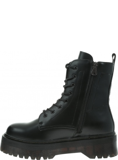 Czarne Botki Glany REFRESH 69169 Negro
