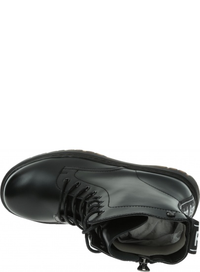 Czarne Botki Glany REFRESH 69169 Negro