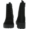 Czarne Botki Glany REFRESH 69157 Negro