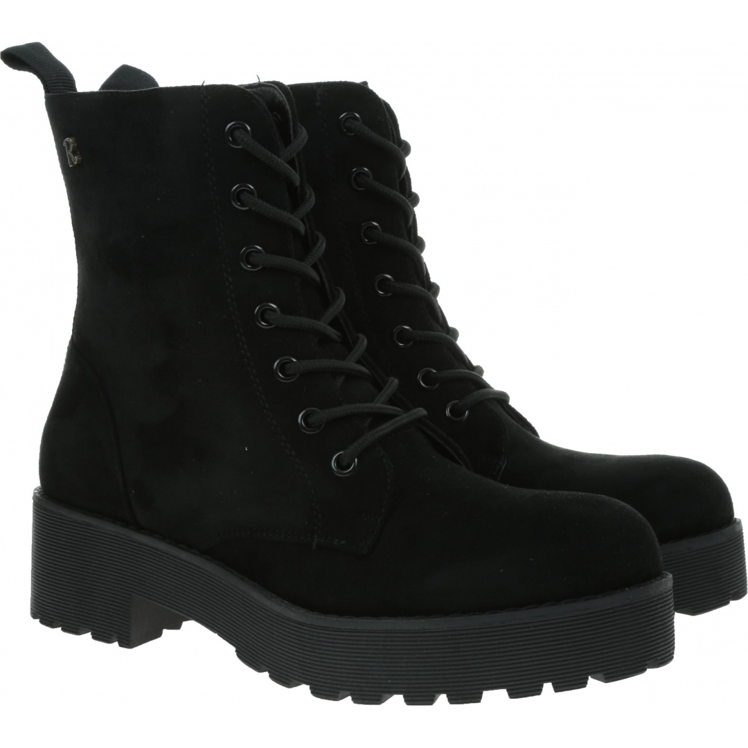 Czarne Botki Glany REFRESH 69157 Negro