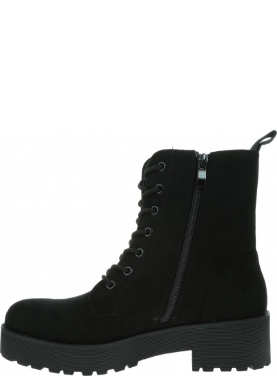 Czarne Botki Glany REFRESH 69157 Negro