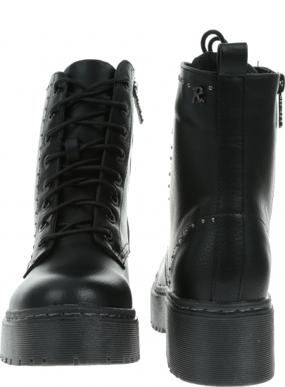Czarne Botki Glany REFRESH 69224 Negro