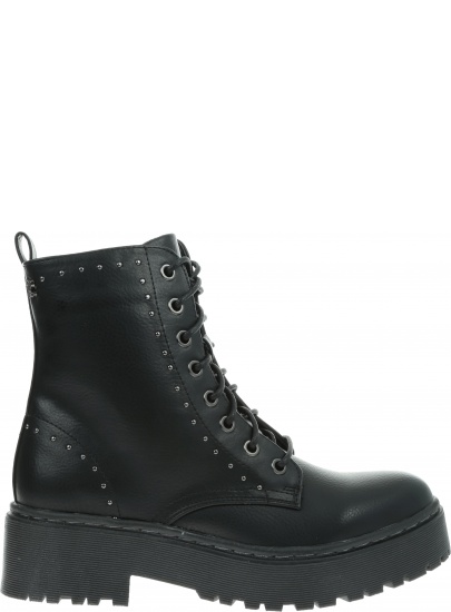 Czarne Botki Glany REFRESH 69224 Negro