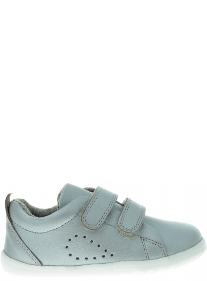 Srebrne Półbuty BOBUX 728916 Grass Court Silver