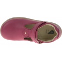 Różowe Półbuty BOBUX 833804 LOUISE T.BAR DARK PINK 5
