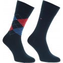 Granatowe Skarpetki TOMMY HILFIGER 391156 085 (2-PAK)
