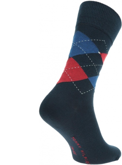 Granatowe Skarpetki TOMMY HILFIGER 391156 085 (2-PAK)