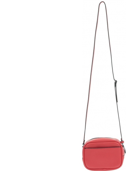 Czerwona Torebka Listonoszka CALVIN KLEIN Sculpted Monogram Camera Bag