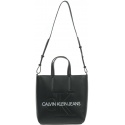 Czarna Torebka CALVIN KLEIN Sculpted Monogram Mini Tote K60K605522 001