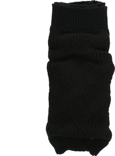 Czarne Wełniane Ocieplacze TOMMY HILFIGER Black 493017001 200